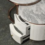 Nesting Coffee Table - Meja Marmer YMJ-MJMR 06 - Image 3