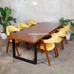 Geleri Set Kursi Makan Minimalis Kayu Jati YMJ-SKM 125