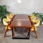 Geleri Set Kursi Makan Minimalis Kayu Jati YMJ-SKM 125 - Image 2