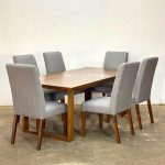 Mebel Set Kursi Makan Minimalis Kayu Jati YMJ-SKM 124