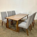 Mebel Set Kursi Makan Minimalis Kayu Jati YMJ-SKM 124 - Image 3