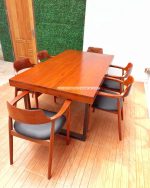 Set Kursi Makan Minimalis Kayu Jati YMJ-SKM 126 - Image 2