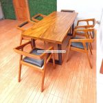 Set Kursi Makan Minimalis Kayu Jati YMJ-SKM 132