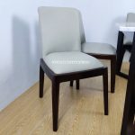 Set Meja Makan Top Marmer Minimalis Jati Jepara YMJ-SKM 136 - Image 3