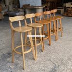 Bar Stool Kayu Jati Minimalis YMJ KBR 23