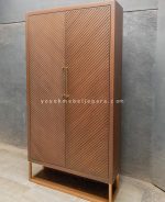 Rak Sepatu Kayu Jati Model Custom Minimalis YMJ-RKSP 14 - Image 3