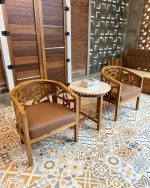 kursi kayu minimalis