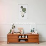 Bufet Meja TV Kayu Jati Model Minimalis YMJ-BFTV 119