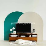 Bufet Meja TV Kayu Jati Model Minimalis YMJ-BFTV 121