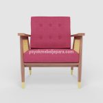 Kursi Santai Jati Kombinasi Rotan YMJ-KS 01 - Image 3