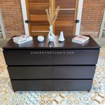 Modern Buffet 6 Laci Minimalis Kayu Jati YMJ-BFT 98