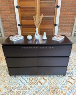 Modern Buffet 6 Laci Minimalis Kayu Jati YMJ-BFT 98