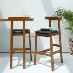 Kursi Bar Stool Kayu Jati Minimalis YMJ KBR 30