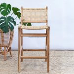Kursi Bar Stool Kayu Jati Minimalis YMJ KBR 32 - Image 2