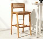 Kursi Bar Stool Kayu Jati Minimalis YMJ KBR 33