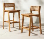 Kursi Bar Stool Kayu Jati Minimalis YMJ KBR 33 - Image 2