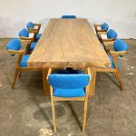 Kursi Meja Makan Minimalis Modern Kayu Trembesi Natural YMJ-SKM 162 - Image 3