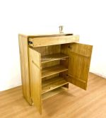 Rak Sepatu Kayu Jati Model Minimalis YMJ-RKSP 16 - Image 3