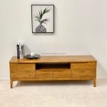 Bufet Meja TV Kayu Jati Model Minimalis YMJ-BFTV 141