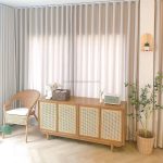 Buffet Modern Minimalis Kayu Jati Kombinasi Rotan YMJ-BFT 118 - Image 2