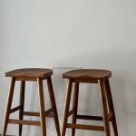 Kursi Bar Stool Kayu Jati Minimalis Modern Style YMJ KBR 56