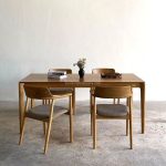 Set Meja Makan Minimalis 4 Kursi Kayu Jati YMJ-SKM 170