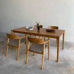 Set Meja Makan Minimalis 4 Kursi Kayu Jati YMJ-SKM 170 - Image 3