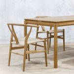 Set Meja Makan Minimalis 6 Kursi Kayu Jati YMJ-SKM 175 - Image 2