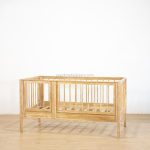 Tempat Tidur Keranjang Box Bayi Kayu Jati YMJ-TTD 98