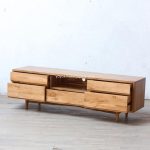 Bufet Meja TV Kayu Jati Model Minimalis YMJ-BFTV 145 - Image 2