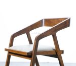 Kursi Cafe Minimalis Kayu Jati YMJ KC 46 - Image 3