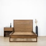 Katalog Mebel Tempat Tidur Laci Minimalis Kayu Jati YMJ-TTD 101