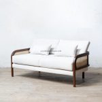 Modern Sofa Kayu Jati Kombinasi Rotan JJM-SFO 29