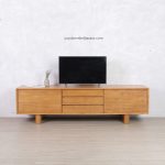 Bufet Meja TV Kayu Jati Model Minimalis YMJ-BFTV 151