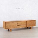 Bufet Meja TV Kayu Jati Model Minimalis YMJ-BFTV 151 - Image 3
