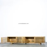 Bufet Meja TV Kayu Jati Model Minimalis YMJ-BFTV 152 - Image 2