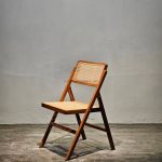 Kursi Cafe Kursi Lipat Minimalis Kayu Jati Kombinasi Rotan YMJ KC 57 - Image 2