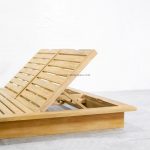 Kursi Kolam Renang Kayu Jati Double YMJ-FTM 02 - Image 3