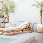 Kursi Kolam Renang Kayu Jati YMJ-FTM 05