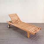 Kursi Kolam Renang Kayu Jati YMJ-FTM 09