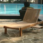 Kursi Kolam Renang Kayu Jati YMJ-FTM 11