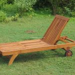 Kursi Kolam Renang Kayu Jati YMJ-FTM 14