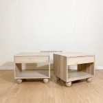 Nakas Kayu Jati Model Minimalis Modern YMJ-NKS 43