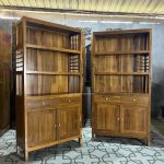 Almari Buku Minimalis Kayu Jati  YMJ-RBK 21