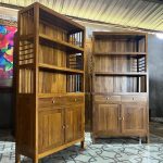 Almari Buku Minimalis Kayu Jati  YMJ-RBK 21 - Image 2