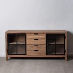 Buffet Modern Minimalis Kayu Jati YMJ-BFT 132