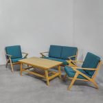 Kursi Sofa Ruang Tamu Jepara Model Vintage Retro Style YMJ SKTM 87