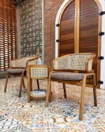 Kursi Kayu Jati Kombinasi Rotan YMJ-SKTR 34 - Image 5