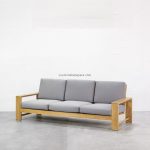 Living Sofa 3 Seater Model Modern Minimalis JJM-SFO 34