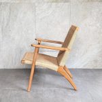 Kursi Santai Jati Kombinasi Rotan YMJ-KS 12 - Image 2